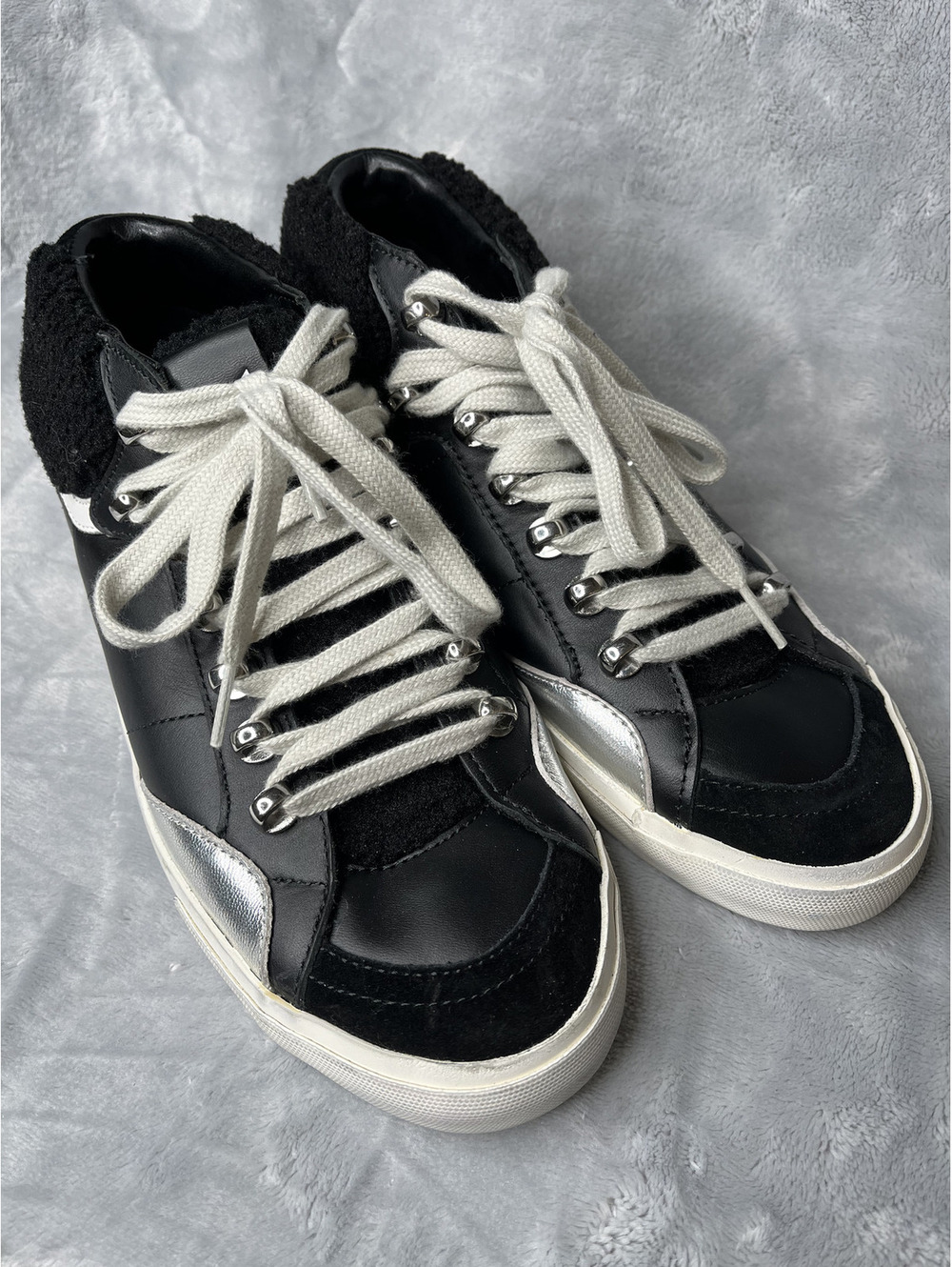 NWOT Marc Fisher Women's Black/White/Merin Sneakers Size 7.5